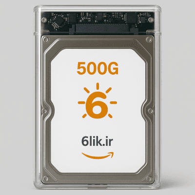 هارد اکسترنال ظرفیت500 گیگابایت سایز ۲.۵ اینچ