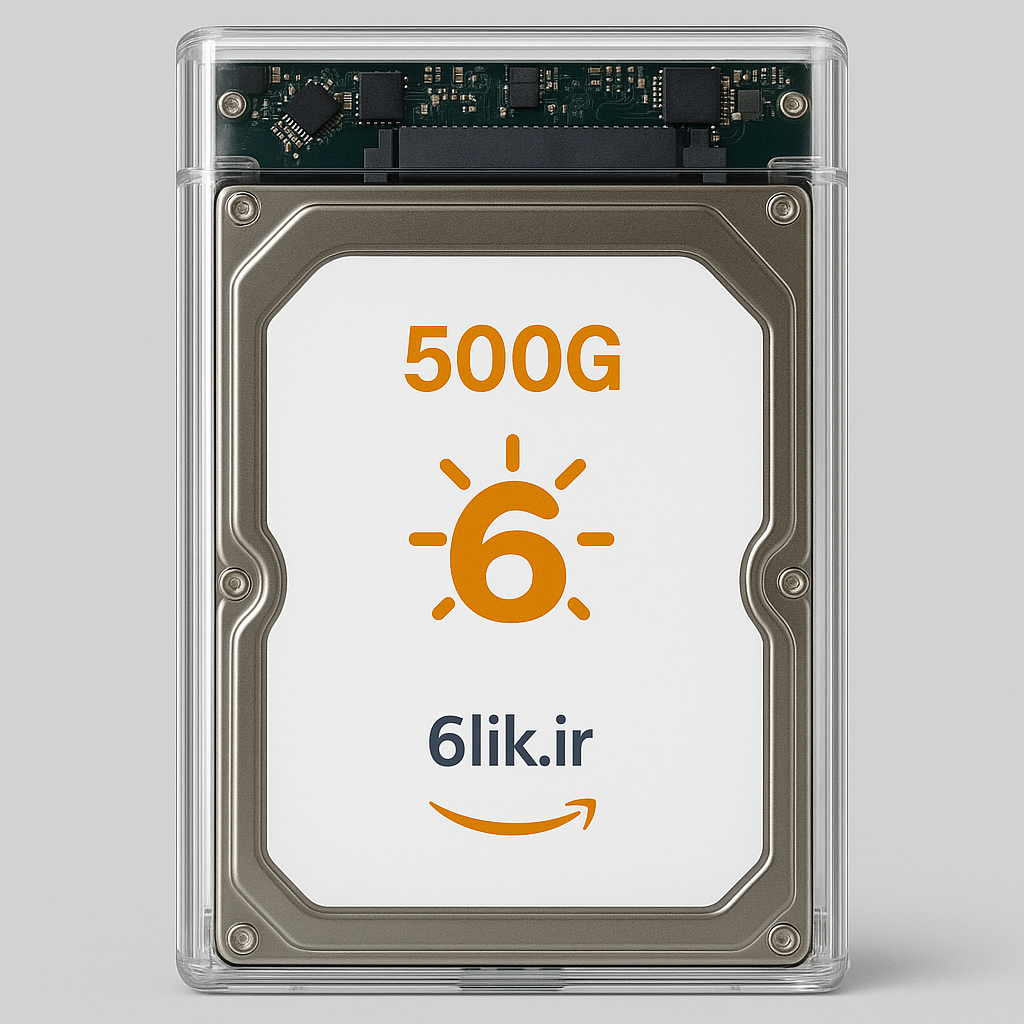 هارد اکسترنال ظرفیت500 گیگابایت سایز ۲.۵ اینچ